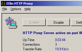 Etlin HTTP Proxy Screenshot 1