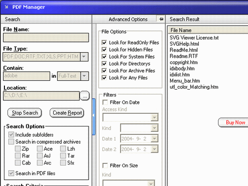 PDF Manager Screenshot 1