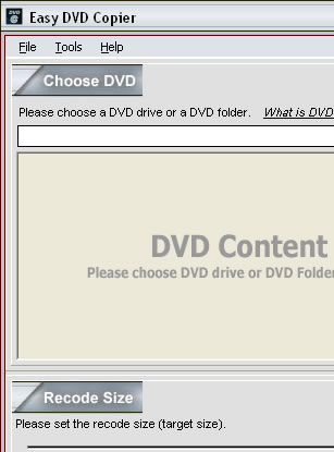 Easy DVD Copier Screenshot 1