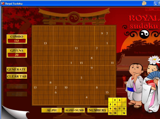 Royal Sudoku Screenshot 1