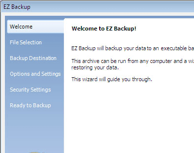EZ IncrediMail Backup Premium Screenshot 1
