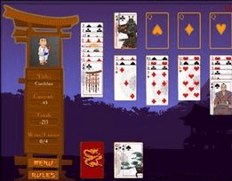 Samurai Solitare Screenshot 1