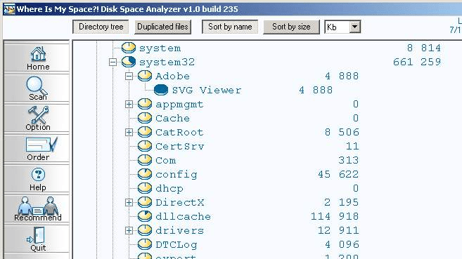 Where Is My Space?! Disk Space Analyzer Screenshot 1