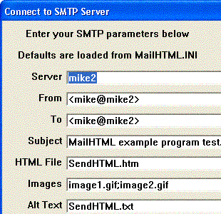 SMTP/POP3 Email Engine for dBase Screenshot 1