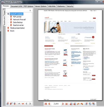 ReaSoft PDF Printer Lite Screenshot 1