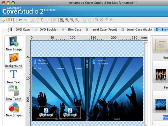Ashampoo Cover Studio 2 Screenshot 1