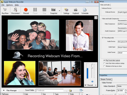 Super Webcam Recorder Screenshot 1