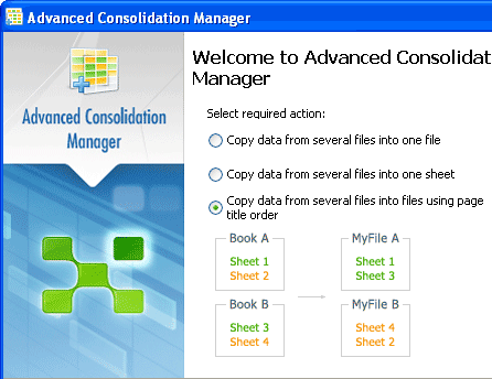 Advanced Consolidation Manager Screenshot 1
