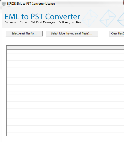EML into Outlook 2007 Screenshot 1