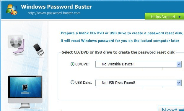 Windows Password Buster Enterprise Screenshot 1