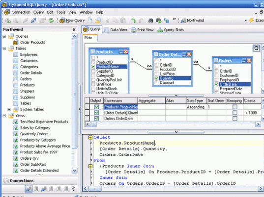 FlySpeed SQL Query Screenshot 1
