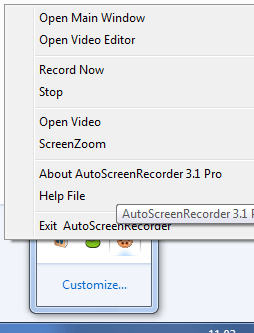 Wisdom-soft AutoScreenRecorder Pro Screenshot 1
