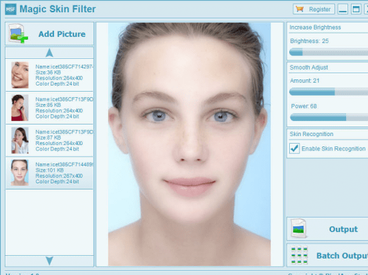 Magic Skin Filter Screenshot 1