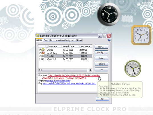 Elprime Clock Pro Screenshot 1