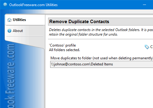 Remove Duplicate Contacts Screenshot 1