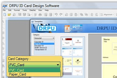 ID Card Design Screenshot 1