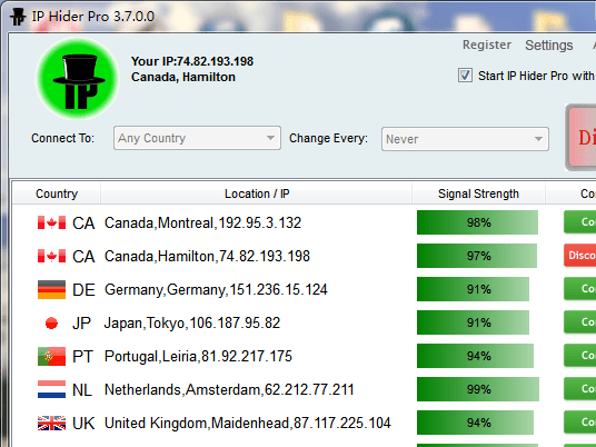 IP Hider Pro Screenshot 1