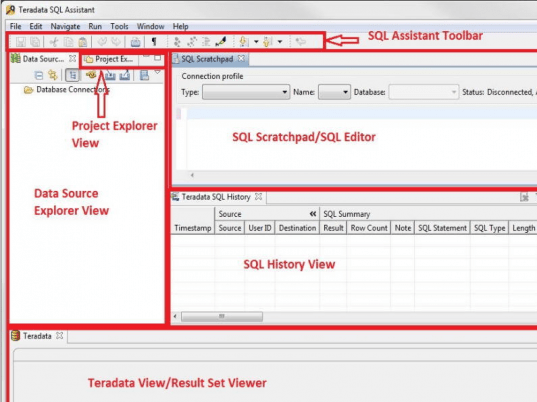 Teradata SQL Assistant Java Edition Screenshot 1