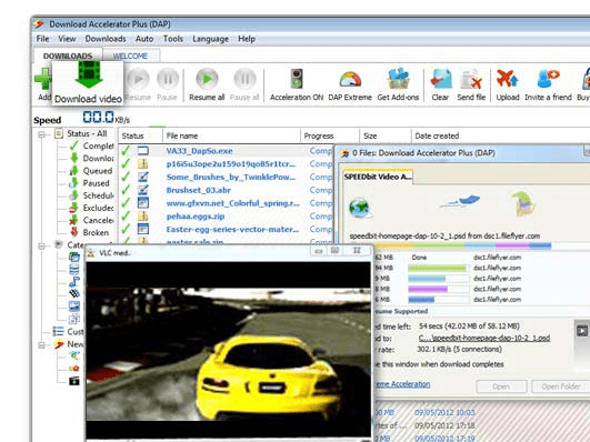 Download Accelerator Plus Screenshot 1