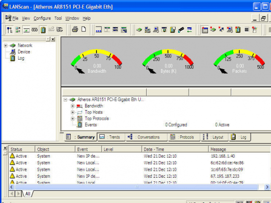 LanScan Network Monitor Screenshot 1