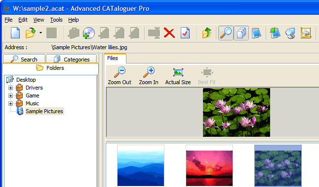 Advanced CATaloguer Pro Screenshot 1