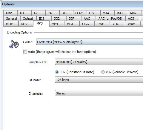 WAV MP3 Converter Screenshot 1