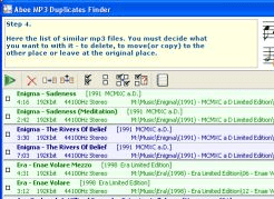 Abee MP3 Dublicates Finder Screenshot 1
