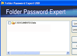 Folder Password Expert USB Screenshot 1
