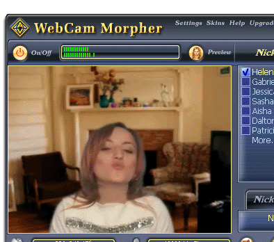 AV Webcam Morpher Screenshot 1