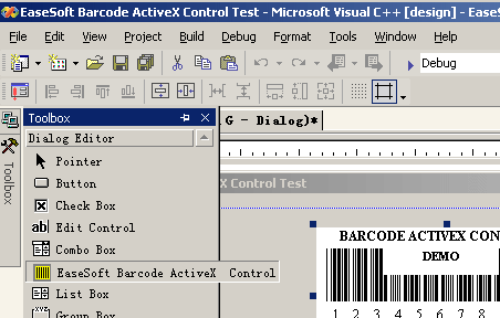 PDF417 Barcode DLL Screenshot 1