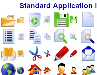 Standard Application Icons Screenshot 1