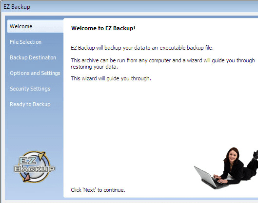 EZ Backup PowerPoint Basic Screenshot 1