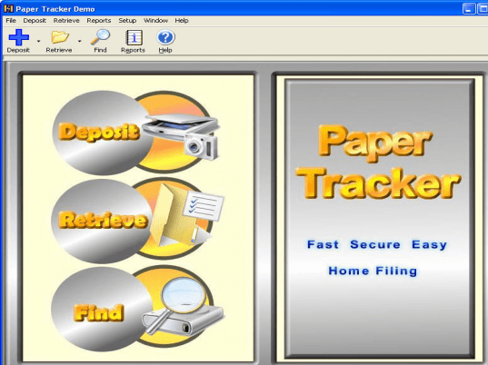 Paper Tracker Screenshot 1