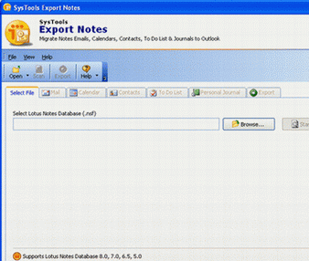 Notes in Outlook 2003 Screenshot 1