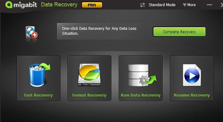 Amigabit Data Recovery Pro Screenshot 1