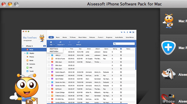 Aiseesoft iPhone Software Pack Screenshot 1