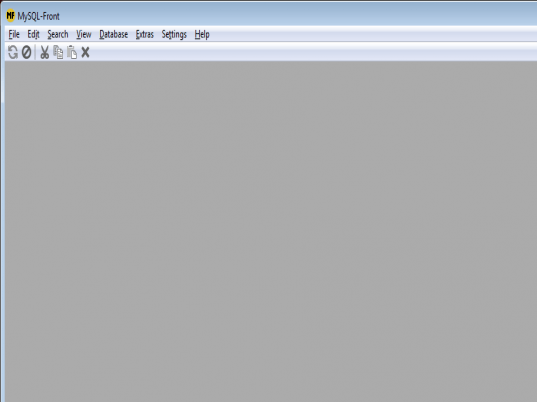 MySQL-Front Screenshot 1
