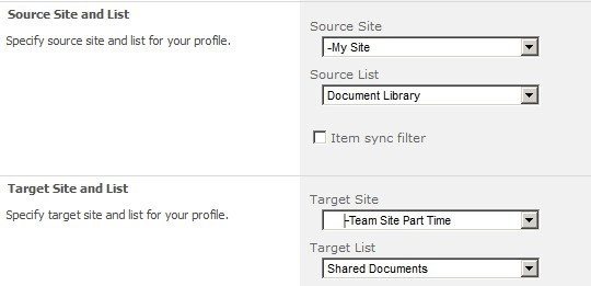 SharePoint List Sync Screenshot 1
