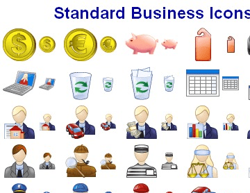 Standard Business Icons Screenshot 1