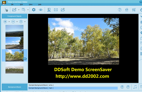 !Easy ScreenSaver Studio Screenshot 1