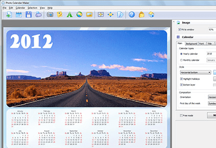 Photo Calendar Maker Screenshot 1