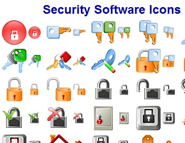 Security Software Icons Screenshot 1