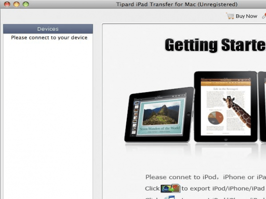 Tipard iPad Transfer Screenshot 1