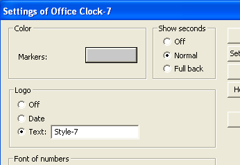 Office Clock-7 Screenshot 1