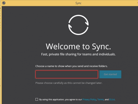 BitTorrent Sync Screenshot 1