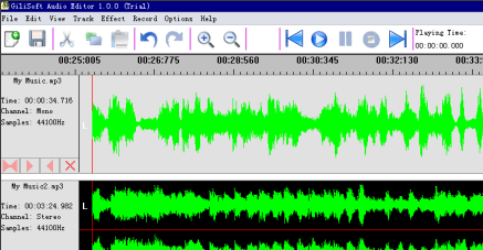 GiliSoft Audio Editor Screenshot 1