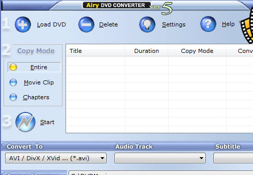 123 DVD Converter Screenshot 1
