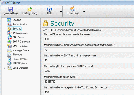 Email Security Screenshot 1
