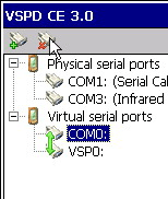 Virtual Serial Ports Driver CE Screenshot 1