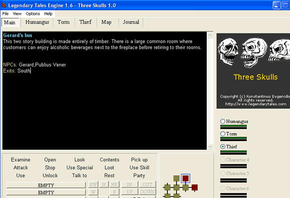 3 Skulls RPG Screenshot 1